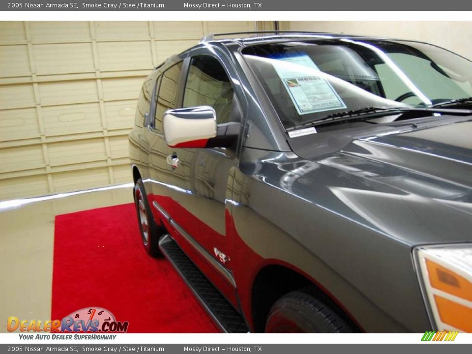 2005 Nissan Armada SE Smoke Gray / Steel/Titanium Photo #14