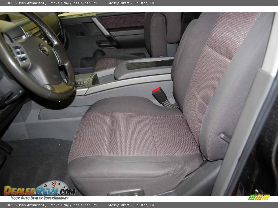 2005 Nissan Armada SE Smoke Gray / Steel/Titanium Photo #16