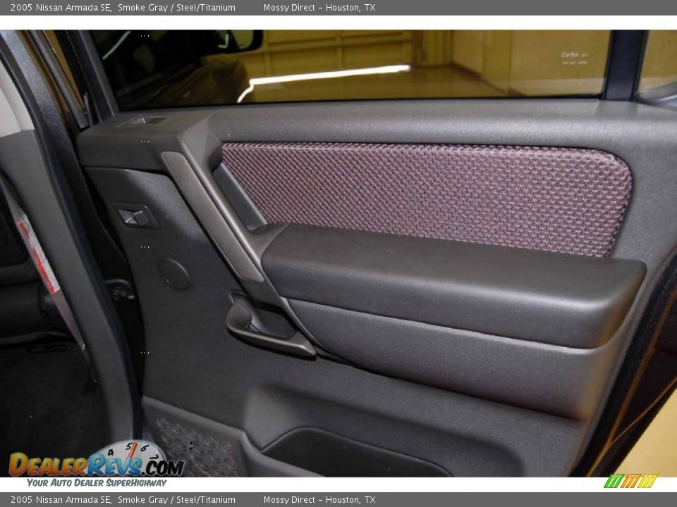 2005 Nissan Armada SE Smoke Gray / Steel/Titanium Photo #23