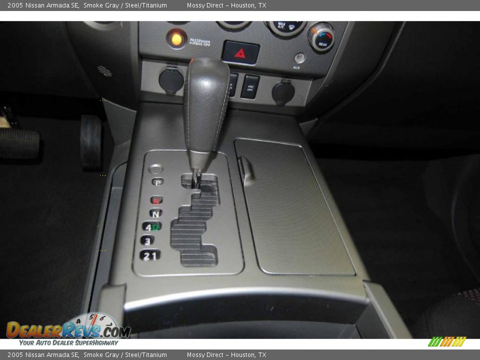 2005 Nissan Armada SE Smoke Gray / Steel/Titanium Photo #28