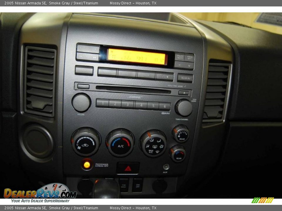 2005 Nissan Armada SE Smoke Gray / Steel/Titanium Photo #29