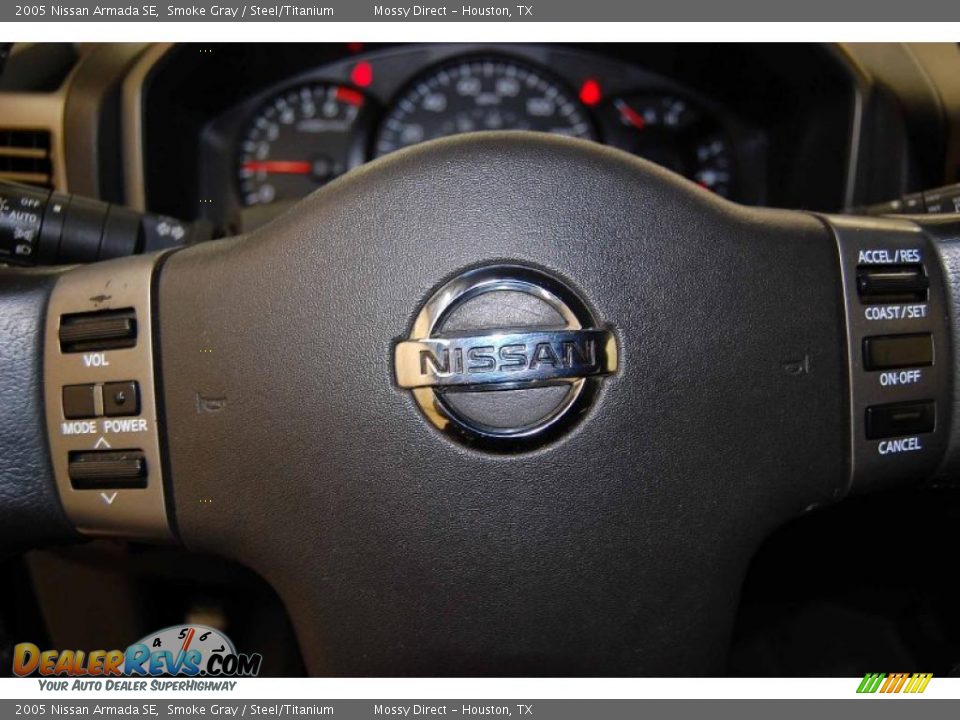2005 Nissan Armada SE Smoke Gray / Steel/Titanium Photo #30