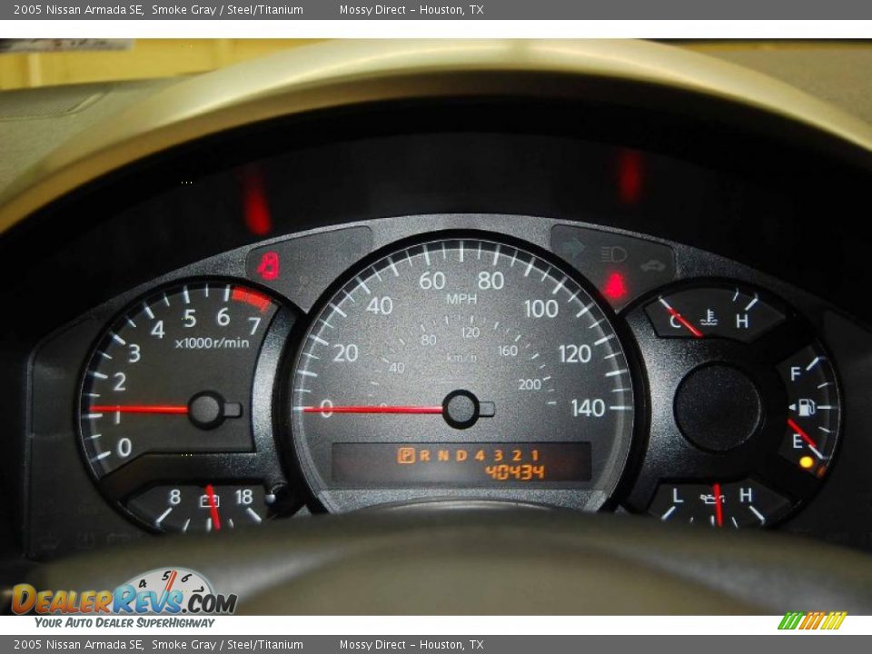 2005 Nissan Armada SE Smoke Gray / Steel/Titanium Photo #31