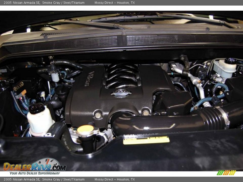 2005 Nissan Armada SE Smoke Gray / Steel/Titanium Photo #33