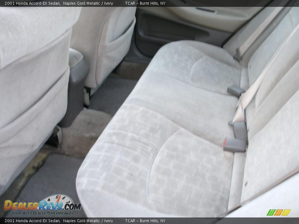 2001 Honda Accord EX Sedan Naples Gold Metallic / Ivory Photo #12