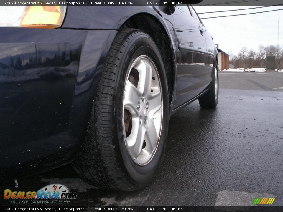 2002 Dodge Stratus SE Sedan Deep Sapphire Blue Pearl / Dark Slate Gray Photo #2