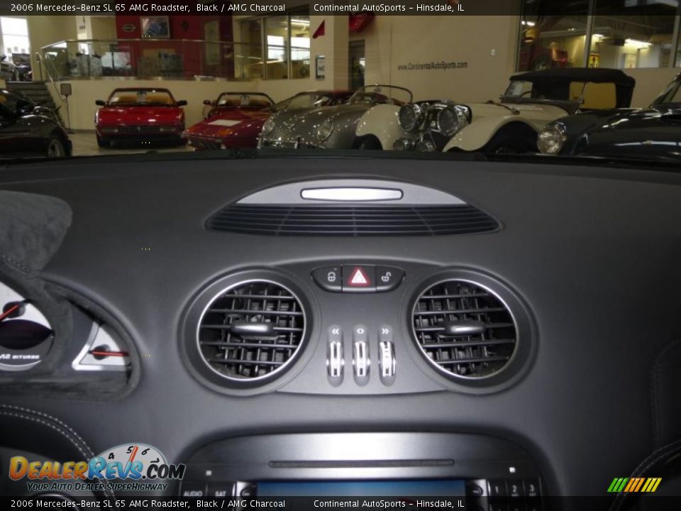 2006 Mercedes-Benz SL 65 AMG Roadster Black / AMG Charcoal Photo #19