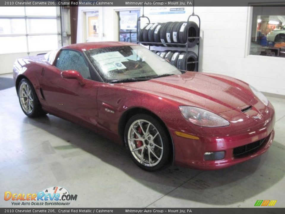 2010 Chevrolet Corvette Z06 Crystal Red Metallic / Cashmere Photo #1