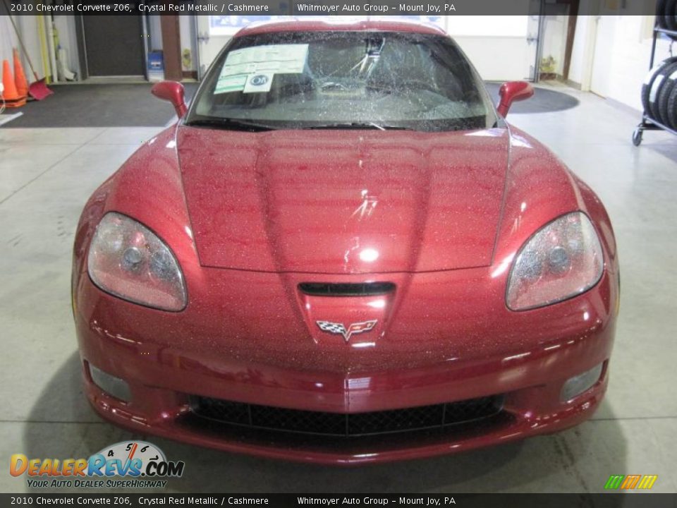 2010 Chevrolet Corvette Z06 Crystal Red Metallic / Cashmere Photo #2