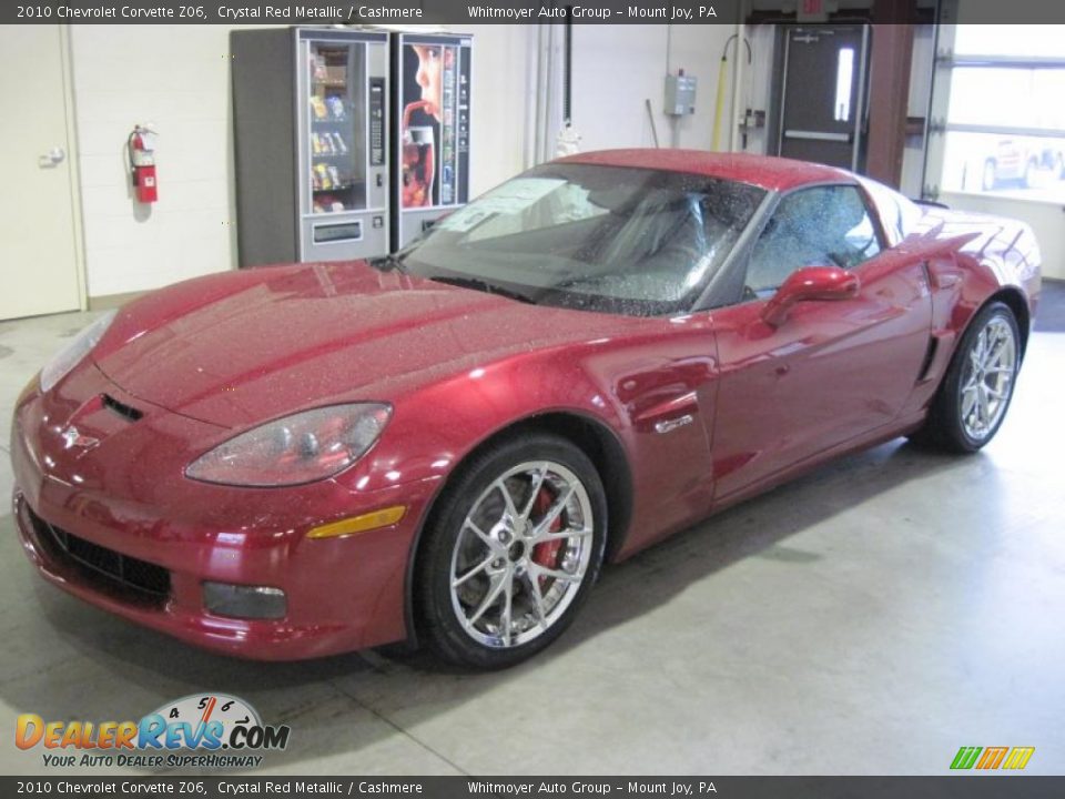 2010 Chevrolet Corvette Z06 Crystal Red Metallic / Cashmere Photo #3