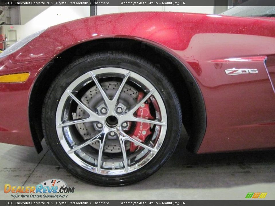 2010 Chevrolet Corvette Z06 Crystal Red Metallic / Cashmere Photo #4