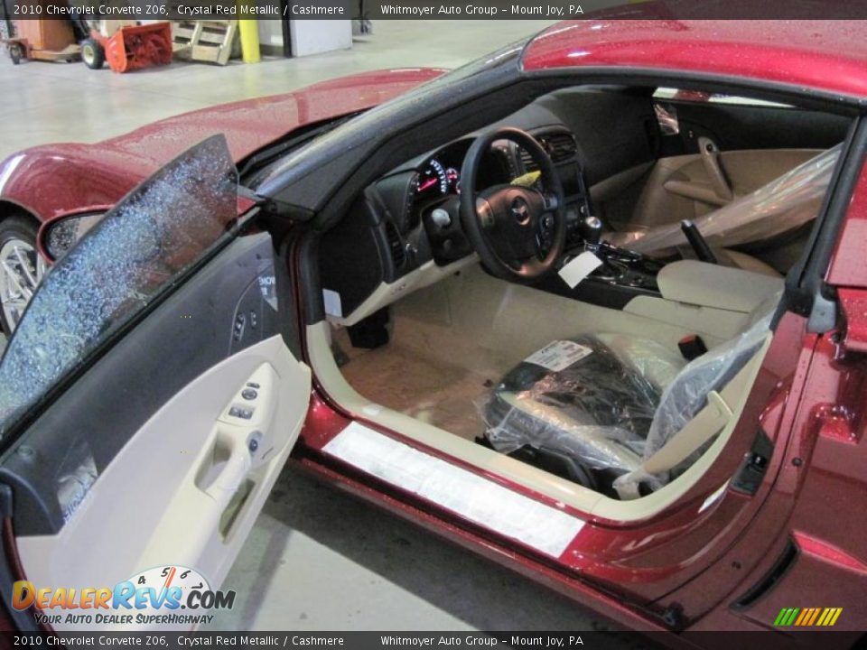 2010 Chevrolet Corvette Z06 Crystal Red Metallic / Cashmere Photo #5