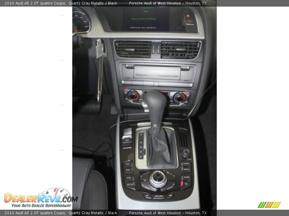 2010 Audi A5 2.0T quattro Coupe Quartz Gray Metallic / Black Photo #11