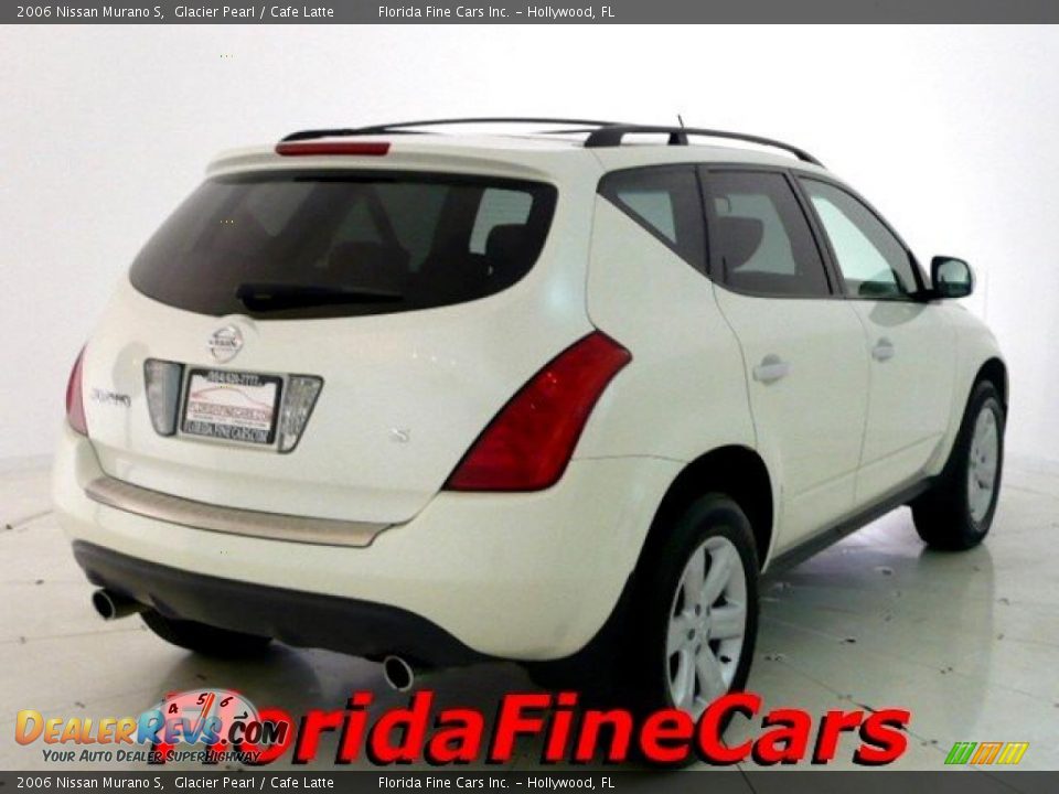 2006 Nissan Murano S Glacier Pearl / Cafe Latte Photo #2