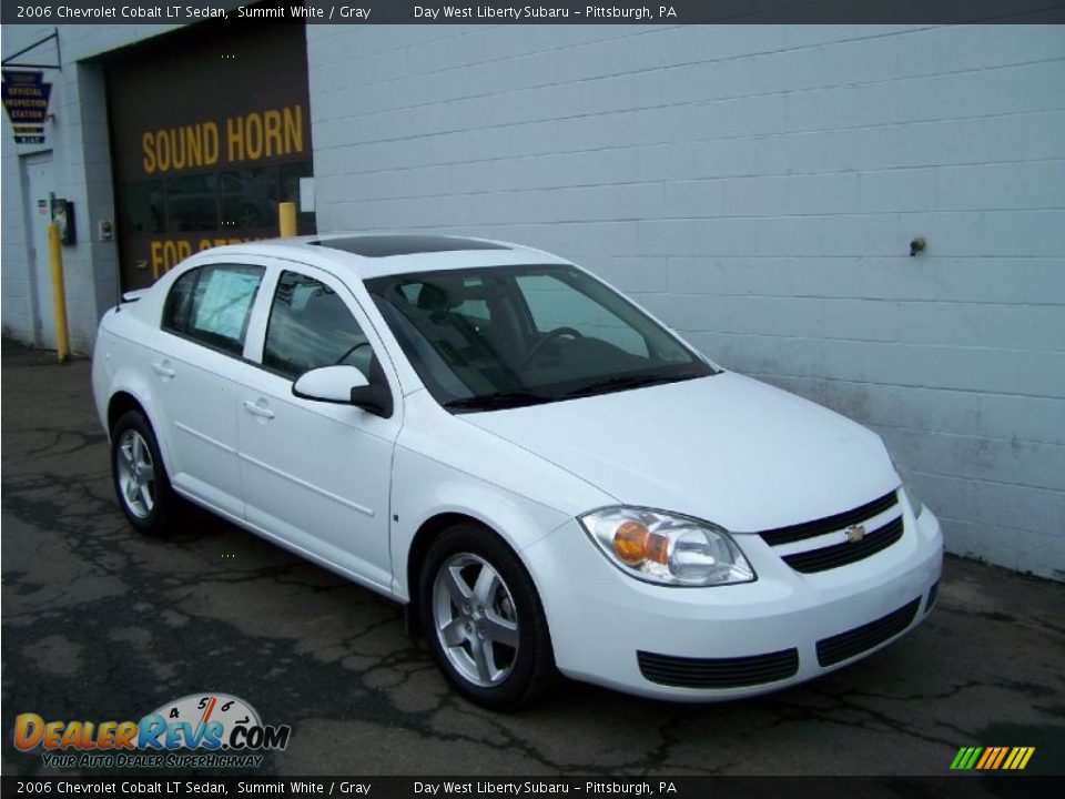 2006 Chevrolet Cobalt LT Sedan Summit White / Gray Photo #1