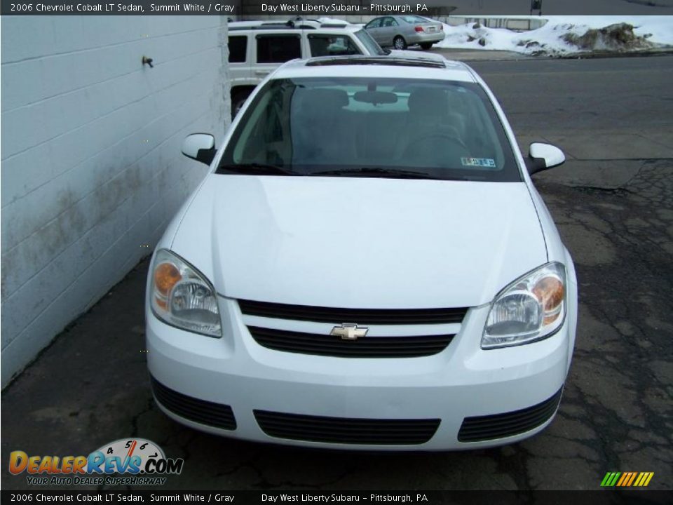 2006 Chevrolet Cobalt LT Sedan Summit White / Gray Photo #2