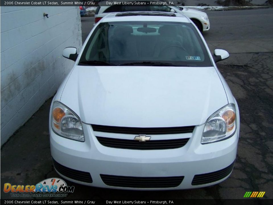 2006 Chevrolet Cobalt LT Sedan Summit White / Gray Photo #3