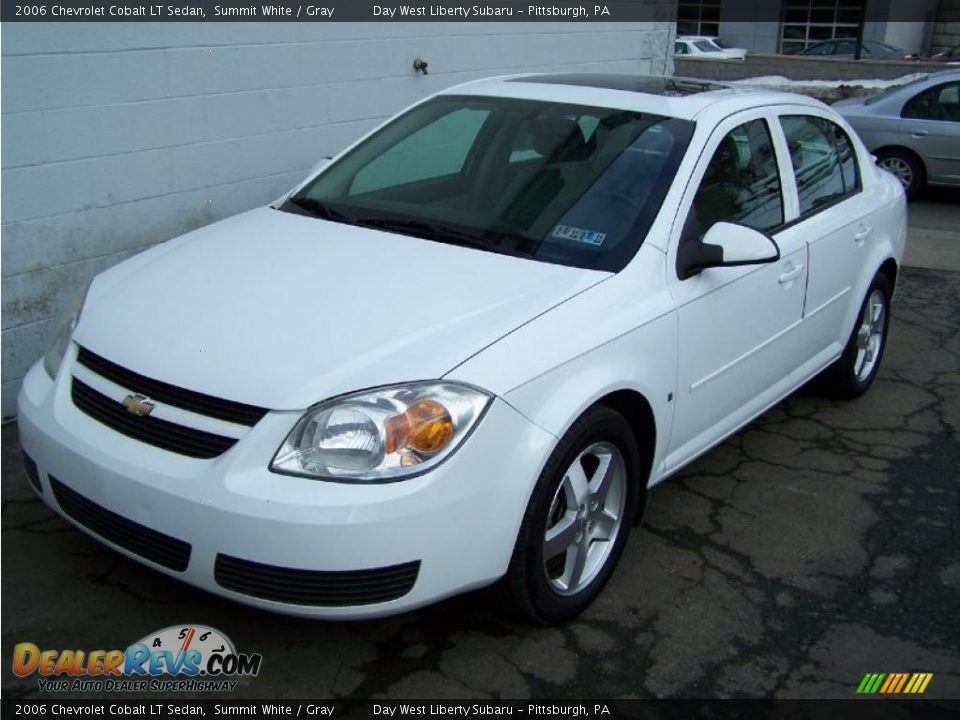 2006 Chevrolet Cobalt LT Sedan Summit White / Gray Photo #4