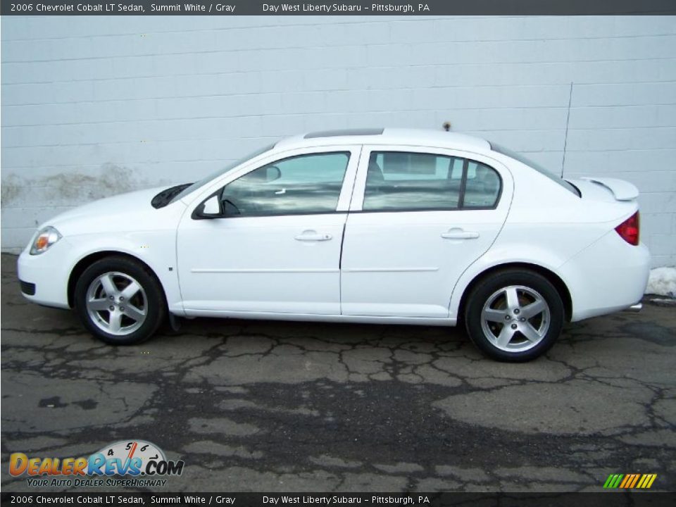 2006 Chevrolet Cobalt LT Sedan Summit White / Gray Photo #5