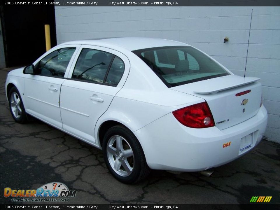 2006 Chevrolet Cobalt LT Sedan Summit White / Gray Photo #6