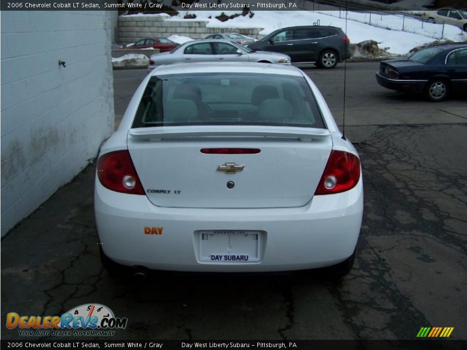 2006 Chevrolet Cobalt LT Sedan Summit White / Gray Photo #8