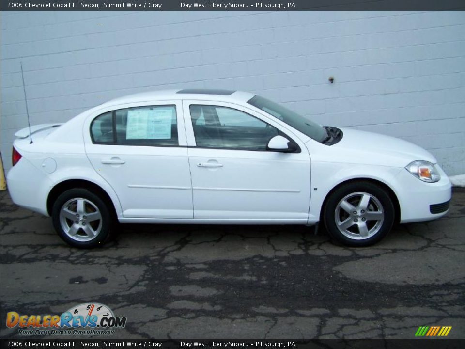 2006 Chevrolet Cobalt LT Sedan Summit White / Gray Photo #10