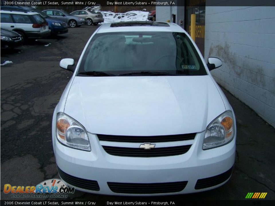 2006 Chevrolet Cobalt LT Sedan Summit White / Gray Photo #12