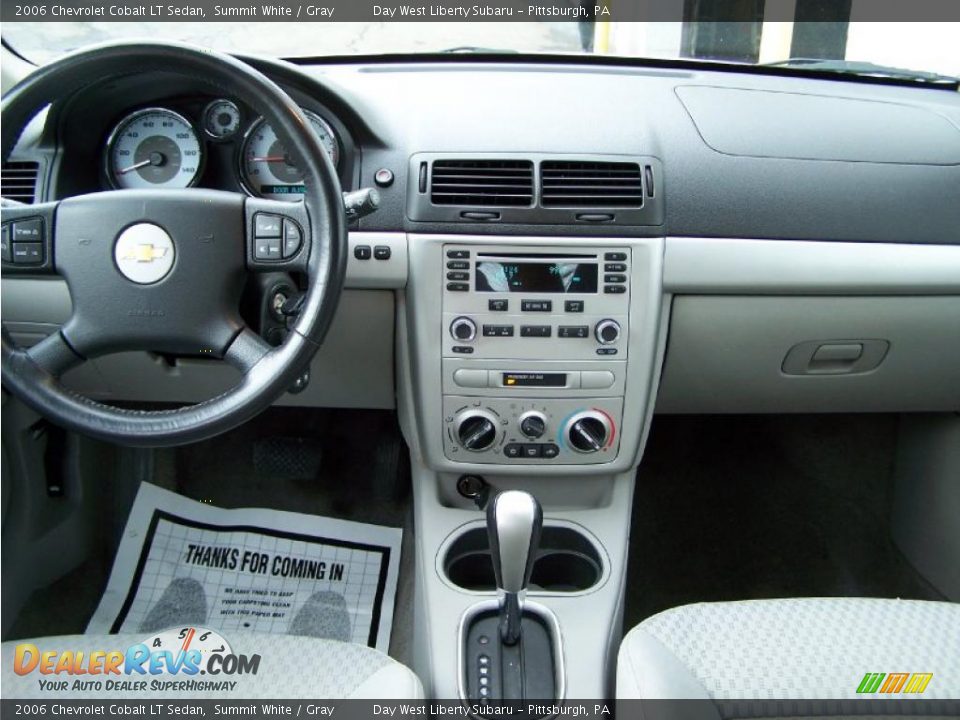 2006 Chevrolet Cobalt LT Sedan Summit White / Gray Photo #13