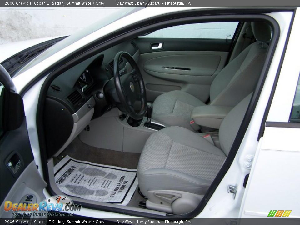 2006 Chevrolet Cobalt LT Sedan Summit White / Gray Photo #14