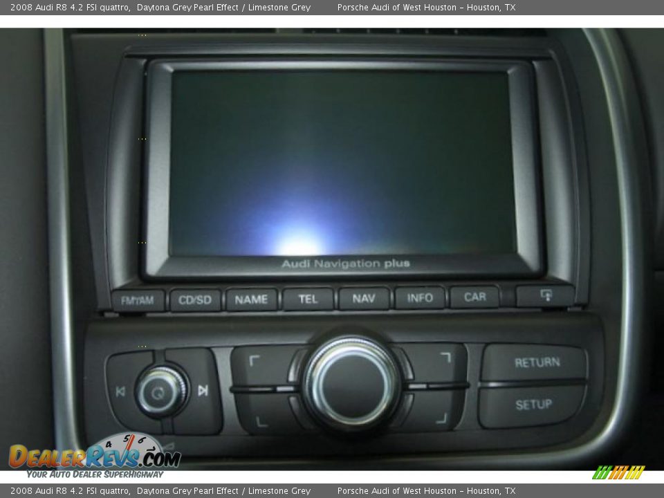 2008 Audi R8 4.2 FSI quattro Daytona Grey Pearl Effect / Limestone Grey Photo #31