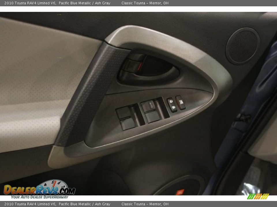 2010 Toyota RAV4 Limited V6 Pacific Blue Metallic / Ash Gray Photo #9