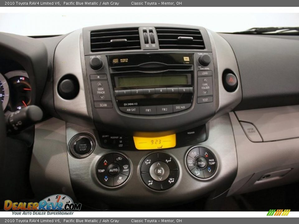 2010 Toyota RAV4 Limited V6 Pacific Blue Metallic / Ash Gray Photo #15