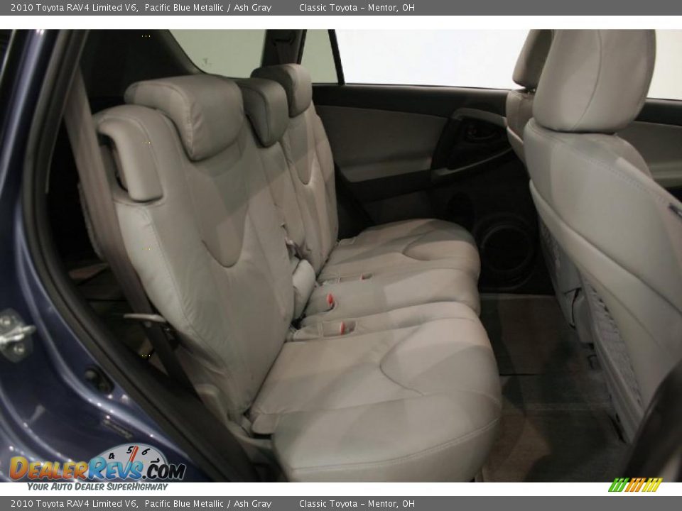 2010 Toyota RAV4 Limited V6 Pacific Blue Metallic / Ash Gray Photo #19
