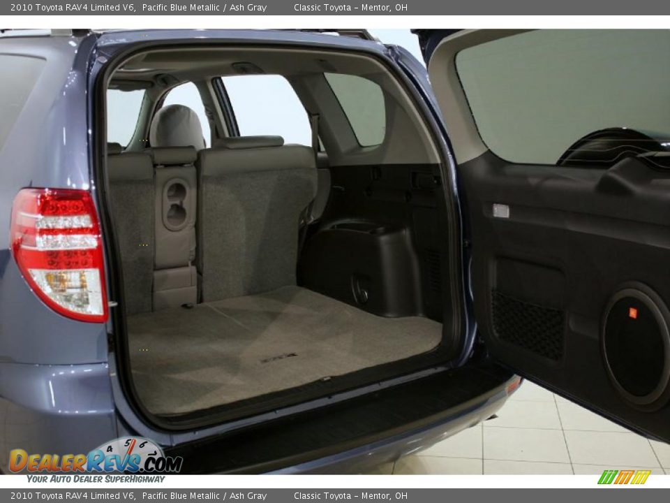 2010 Toyota RAV4 Limited V6 Pacific Blue Metallic / Ash Gray Photo #22