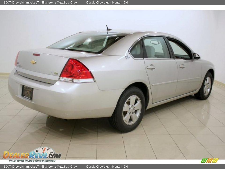 2007 Chevrolet Impala LT Silverstone Metallic / Gray Photo #7