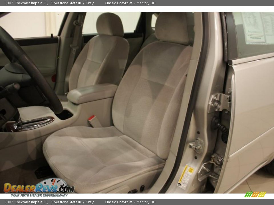 2007 Chevrolet Impala LT Silverstone Metallic / Gray Photo #9