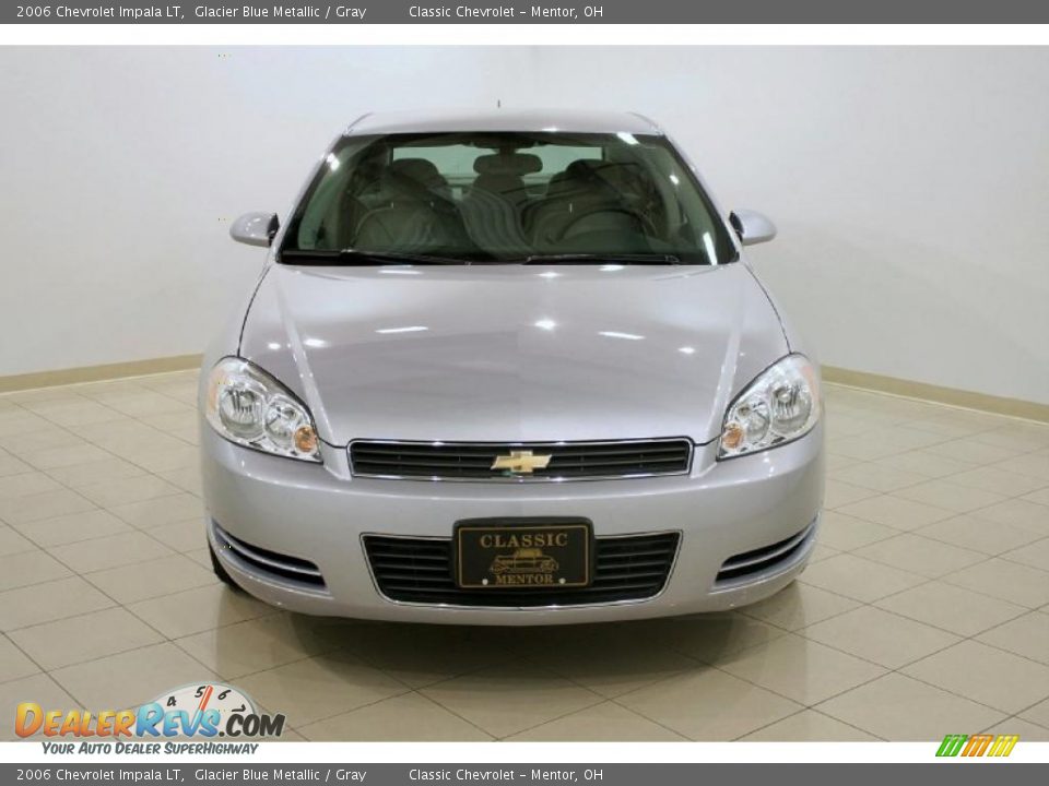 2006 Chevrolet Impala LT Glacier Blue Metallic / Gray Photo #2