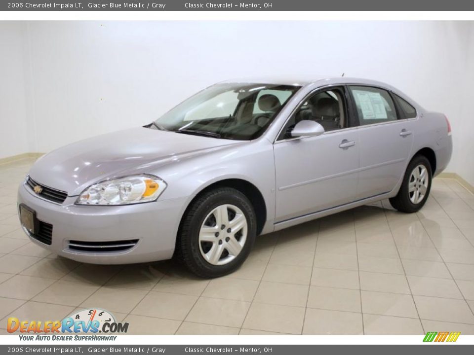 2006 Chevrolet Impala LT Glacier Blue Metallic / Gray Photo #3