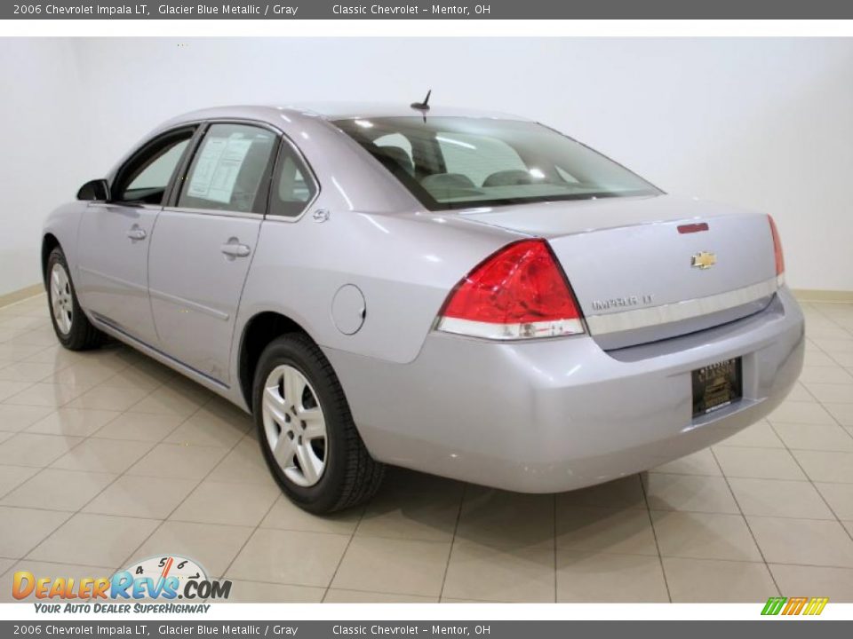 2006 Chevrolet Impala LT Glacier Blue Metallic / Gray Photo #5