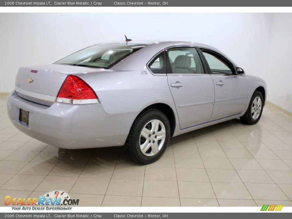 2006 Chevrolet Impala LT Glacier Blue Metallic / Gray Photo #7