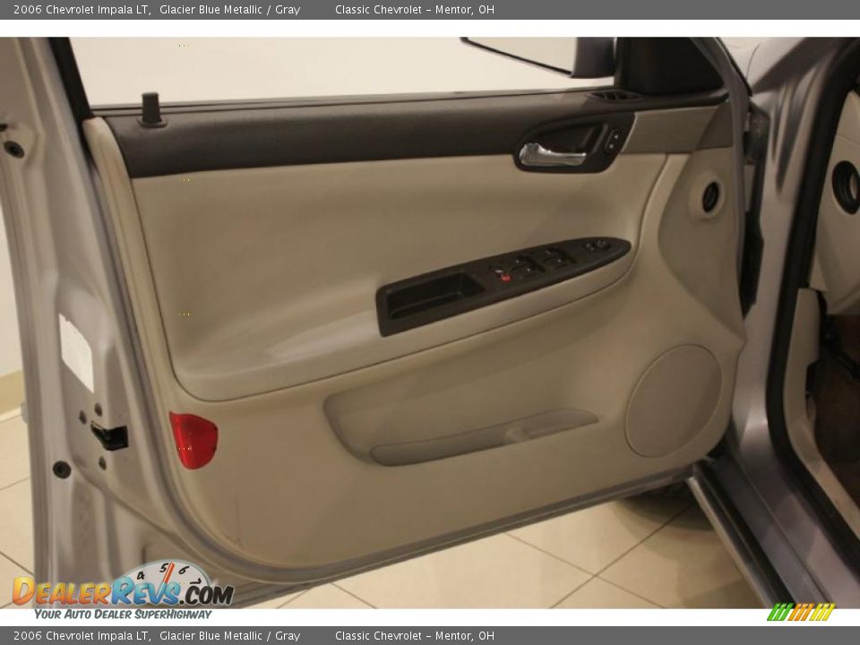 2006 Chevrolet Impala LT Glacier Blue Metallic / Gray Photo #8