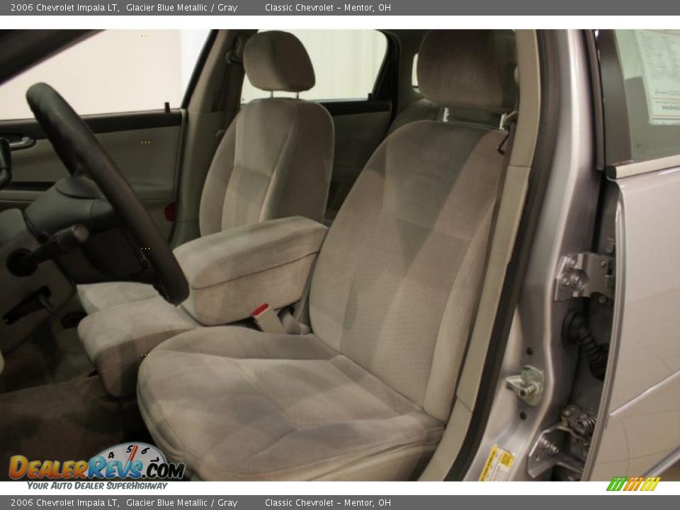 2006 Chevrolet Impala LT Glacier Blue Metallic / Gray Photo #9