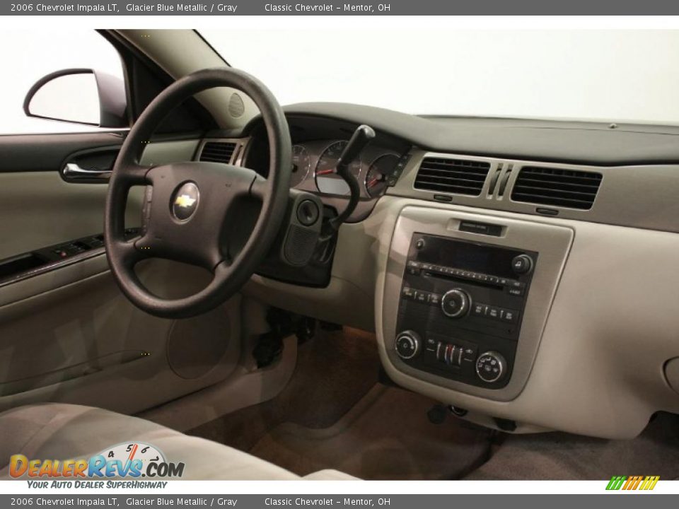 2006 Chevrolet Impala LT Glacier Blue Metallic / Gray Photo #15