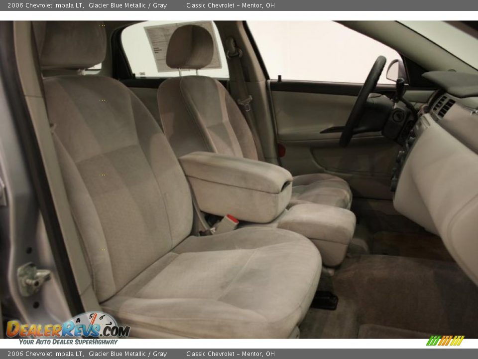 2006 Chevrolet Impala LT Glacier Blue Metallic / Gray Photo #16