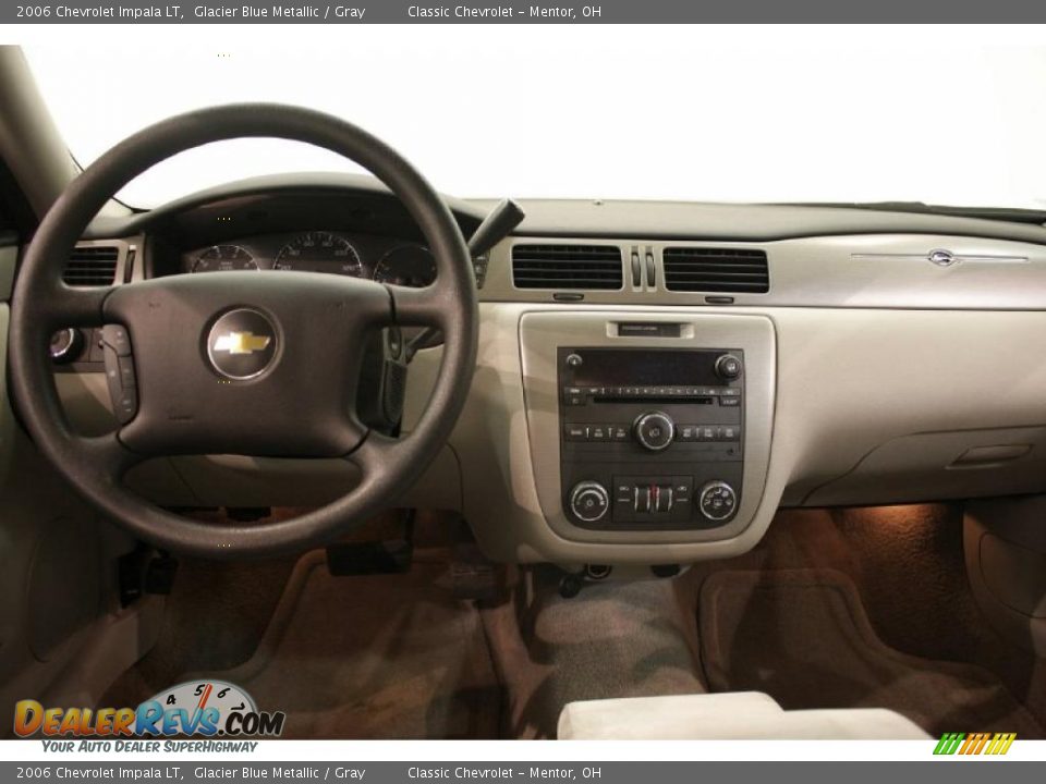 2006 Chevrolet Impala LT Glacier Blue Metallic / Gray Photo #19
