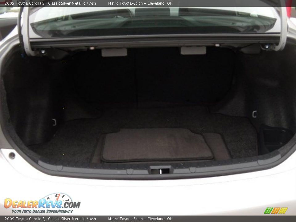 2009 Toyota Corolla S Classic Silver Metallic / Ash Photo #15