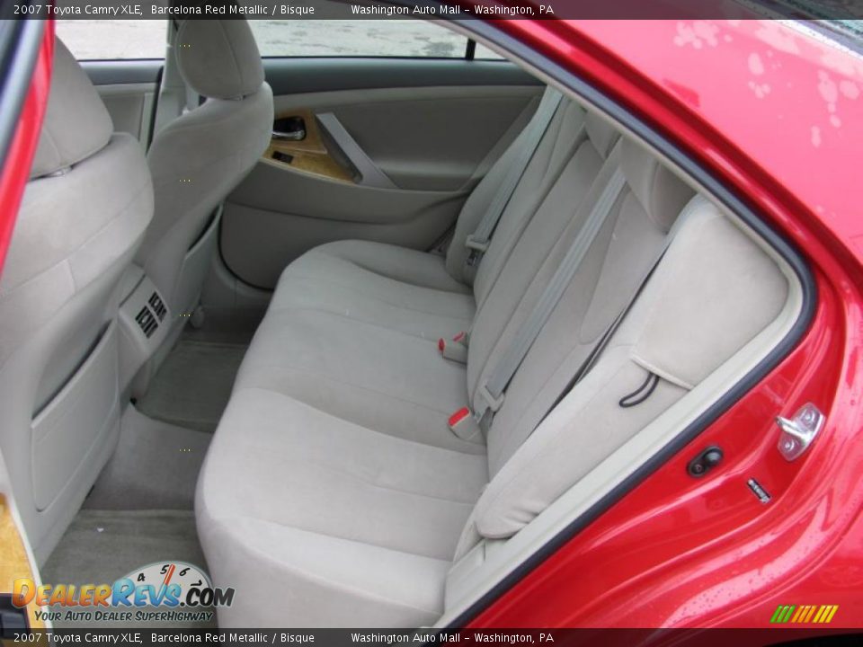 2007 Toyota Camry XLE Barcelona Red Metallic / Bisque Photo #10
