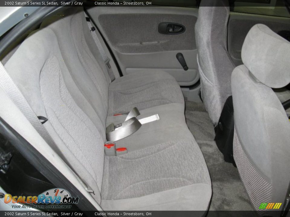 2002 Saturn S Series SL Sedan Silver / Gray Photo #22