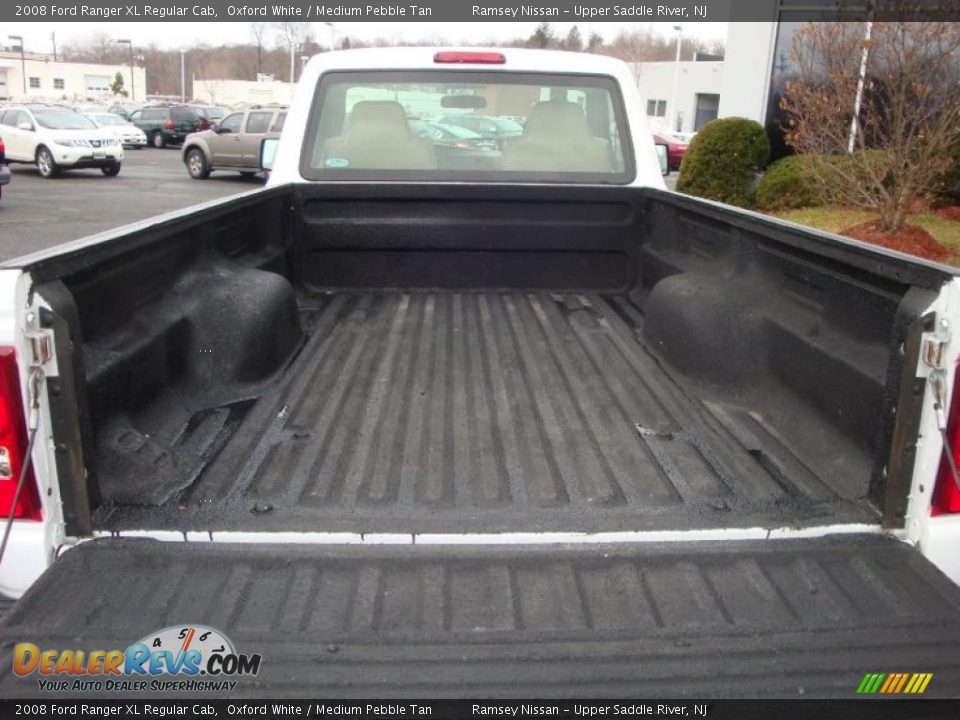 2008 Ford Ranger XL Regular Cab Oxford White / Medium Pebble Tan Photo #31