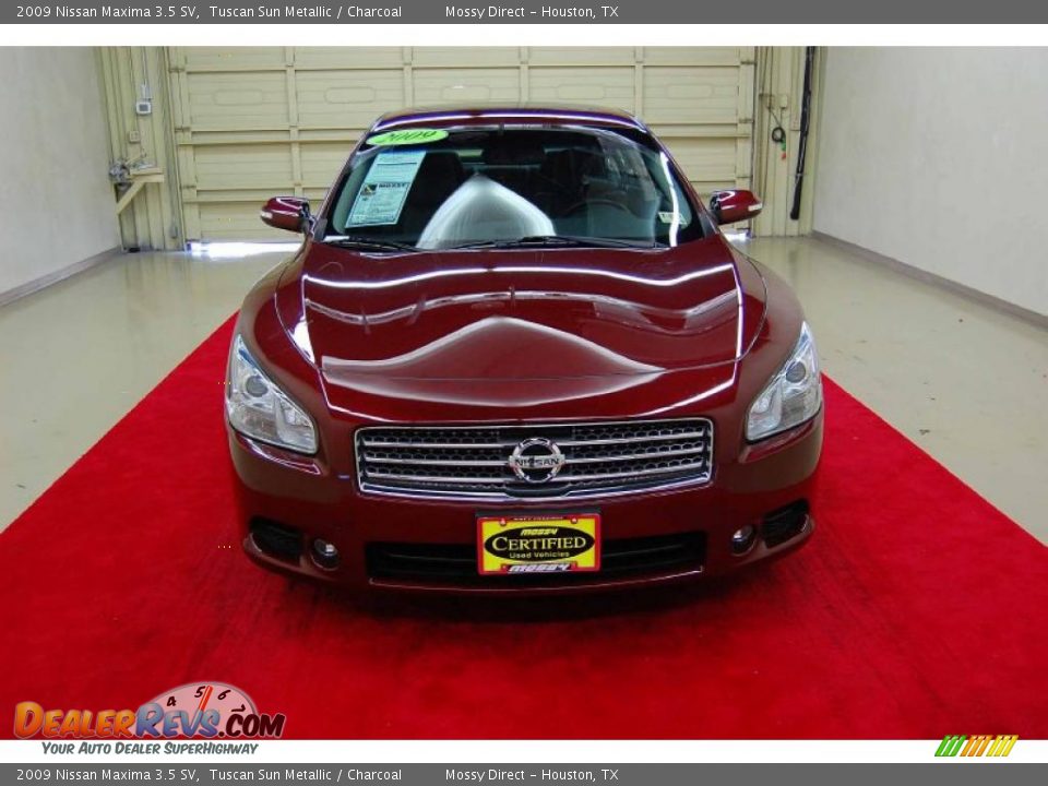 2009 Nissan Maxima 3.5 SV Tuscan Sun Metallic / Charcoal Photo #2
